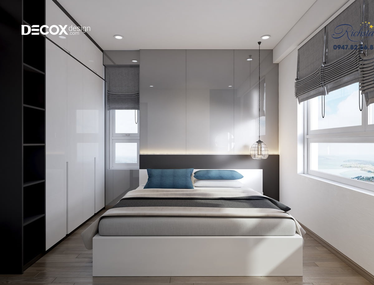 Thiết kế nội thất căn hộ Richstar 90m2 de190009